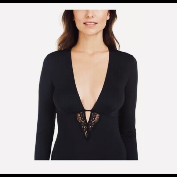 INC International Concepts Sexy Lace Bodysuit - Picture 2 of 4